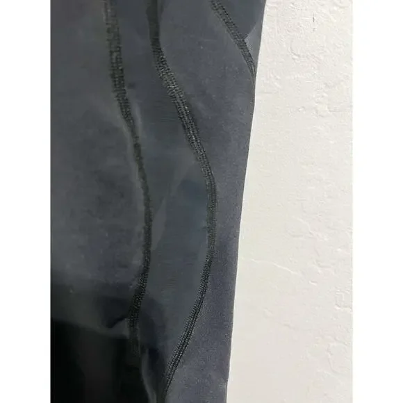 NWT MICHI Leggings Small Black Mesh Insert Cut Out Athletic Work Out - Picture 6 of 9